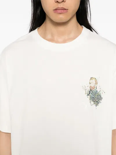 Musium Div. Graphic-print T-shirt In Neutrals