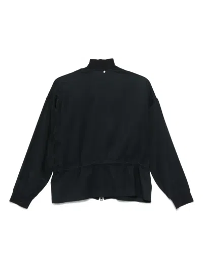 Lorena Antoniazzi Lightweight Bomber Jacket In Blue