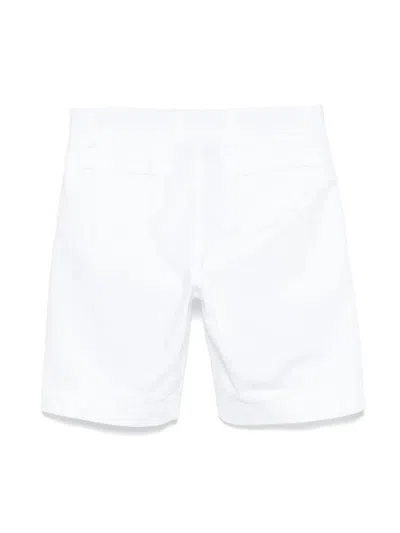 Fay Twill Shorts In White