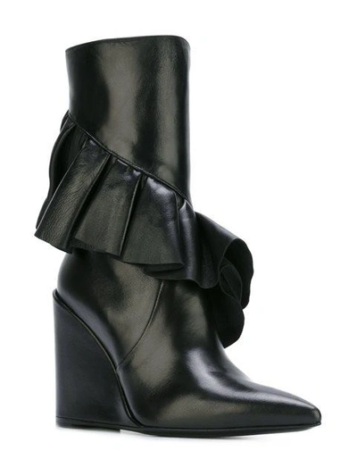 Shop Jw Anderson Ruffled Boots