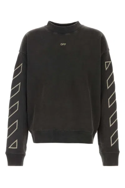 Off-white Black Martyrdom Arrow Skate Sweatshirt In Black