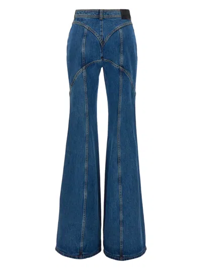 Del Core Flared Jeans In Blue