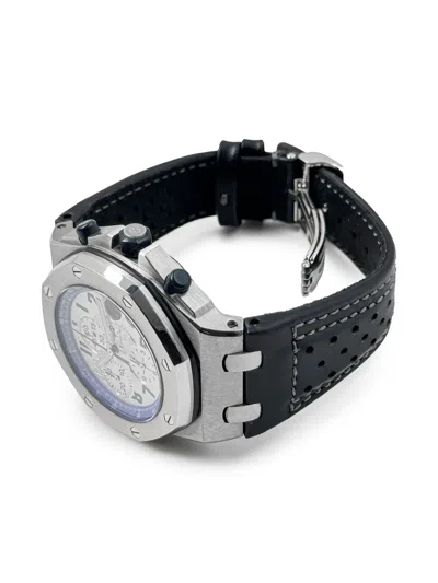 Pre-owned Audemars Piguet  Royal Oak Offshore Sachin Tendulkar 44mm In Black