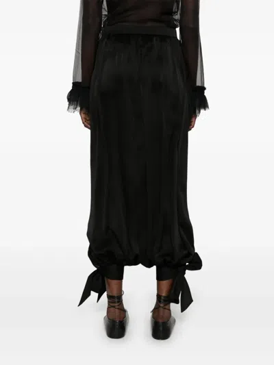 Chloé Georgette-crepe Culottes In Black