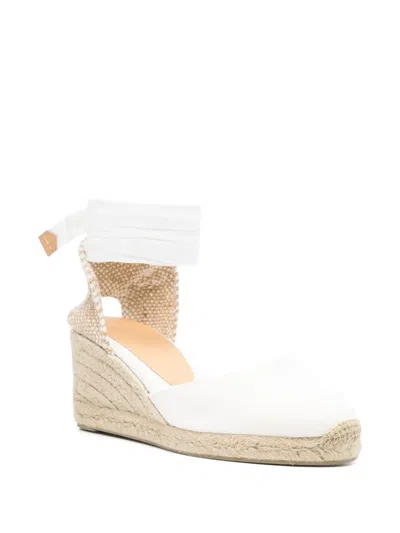 Castaã±er 'carina' Sandals In White