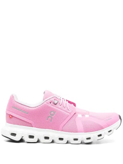 On Cloud 6 Sneakers In Pink