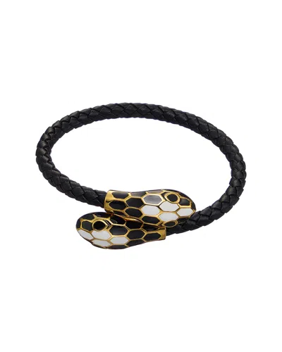 Jean Claude Year Of The Snake Collection Leather Bracelet