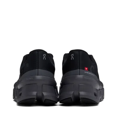 On Cloudmster Low-top Sneakers In Black