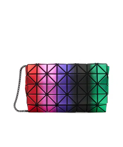 Bao Bao Issey Miyake Womens Magic Hour Woven Cross-body Bag Red Base