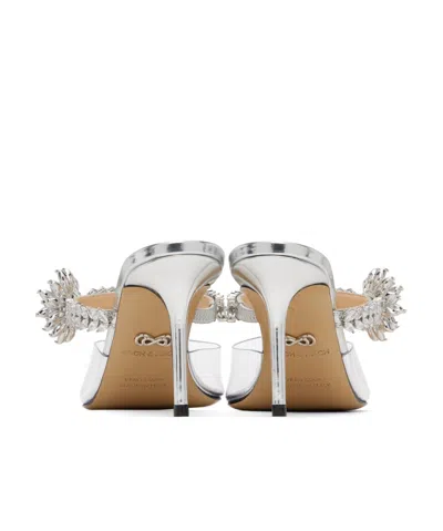 Machmach Pointed Toe High Heel Sandals In White