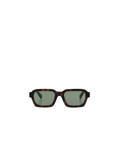 Retrosuperfuture Caro Sunglasses In Green