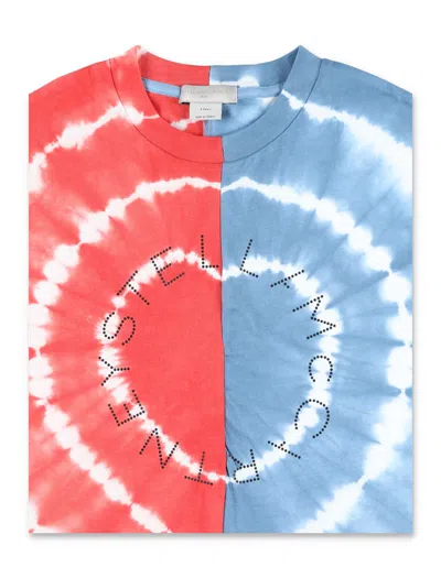 Stella Mccartney Kid - Tie-dye Graphic T-shirt Dress In Multi