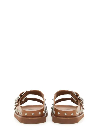 Ash Sandalo "urus" In Brown