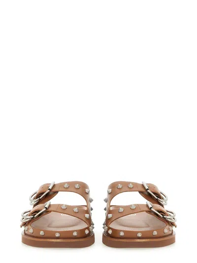 Ash Sandalo "urus" In Brown