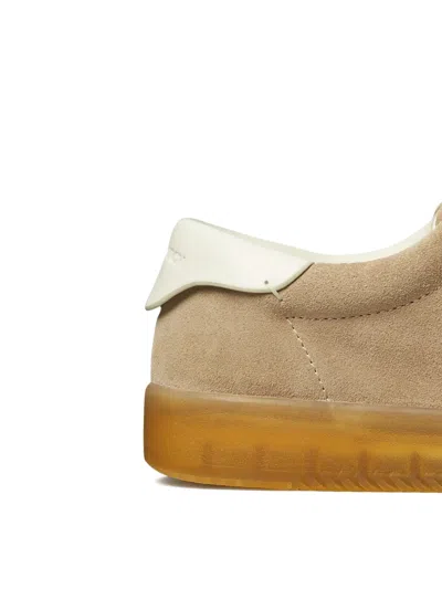 Tory Burch Phoenix Sneaker Contrast Heel Tab Rubber In Neutrals