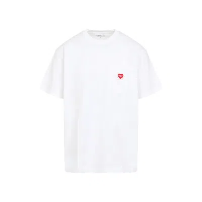 Carhartt Pocket Heart T-shirt In White