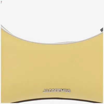 Jacquemus Le Grand Bisou Perle In Yellow