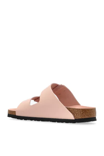Birkenstock Arizona Big Buckle Slippers In Pink
