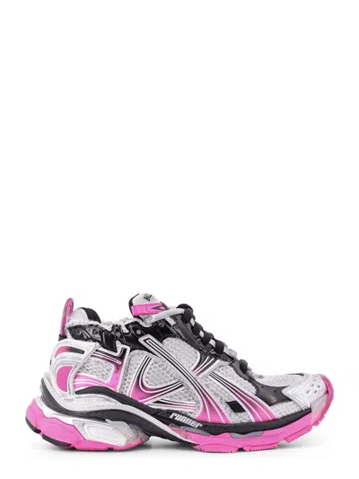 Balenciaga Grey Runner Sneakers In Multi