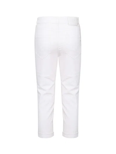 Dondup White Koons Long Jeans In White