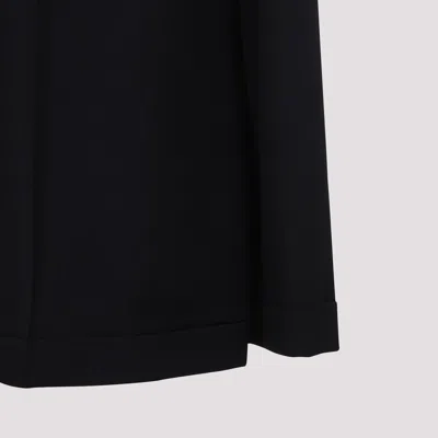 Moschino Pleated Maxi Skirt In Black