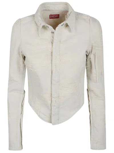 Diesel Shirt De-madeline-fsg White