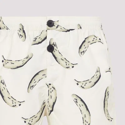 Jacquemus Le Maillot Puntini Beachwear Yellow In Bv Banana Print Yellow