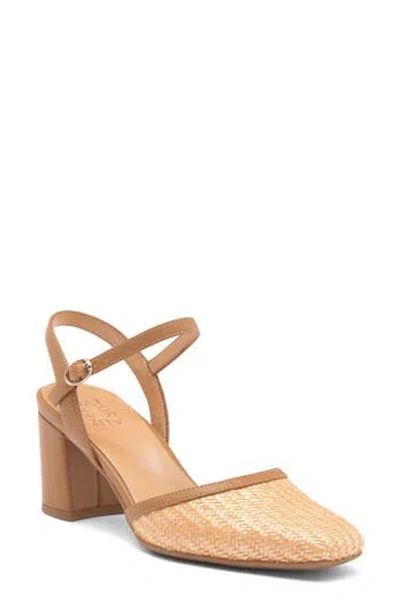 Naturalizer Wave Block Heel Pump In Brown Multi