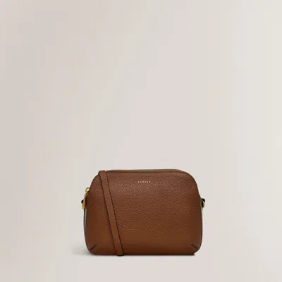 Radley London Dukes Place Medium Ziptop Crossbody Bag In Saddle