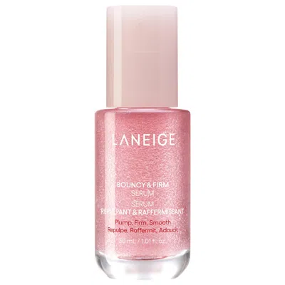 Laneige Bouncy & Firm Radiance Boosting Serum With Peony & Collagen Complex 1.01 oz / 30 ml