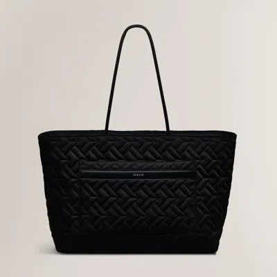 Radley London Large Holland Park Quilted Black Tote Bag