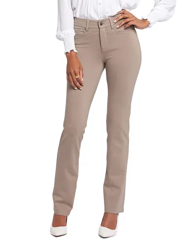 Nydj Marilyn Straight Leg Jeans In Neutral