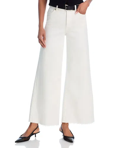 Frame Le Palazzo Wide Leg Crop Jean In Au Natural Clean In White