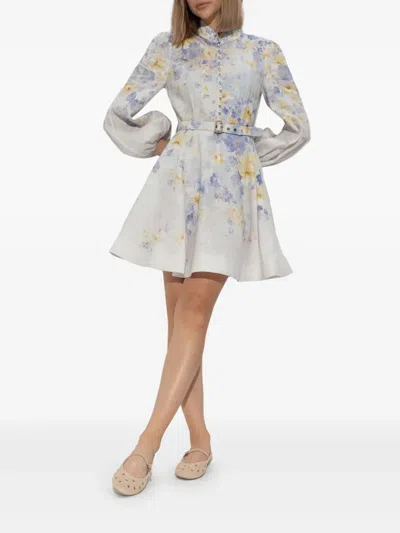 Gianvito Rossi Grommet-embellished Suede Ballet Flats In Neutral