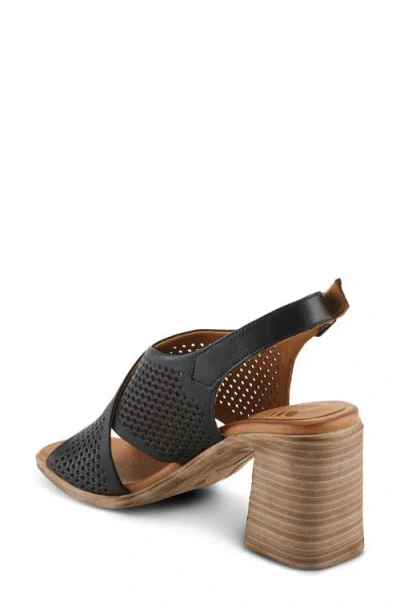 Spring Step Luanca Slingback Sandal In Black