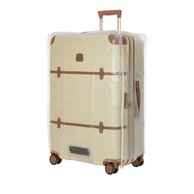 Bric's Expandable Transparent Extra Large Trolley Suitcase Cover, Bbg3-brk In Clear