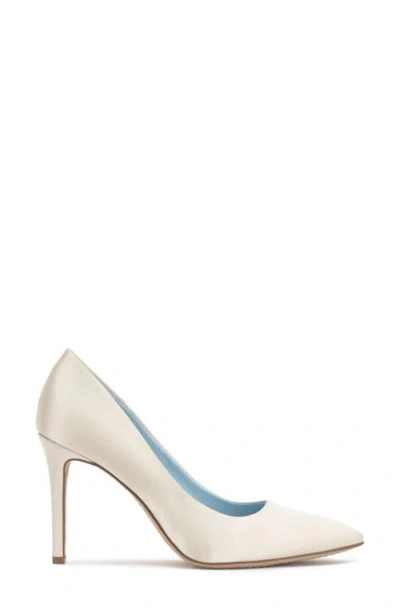 Vince Camuto Women's Savilla Pointed Pumps In Milk Satin