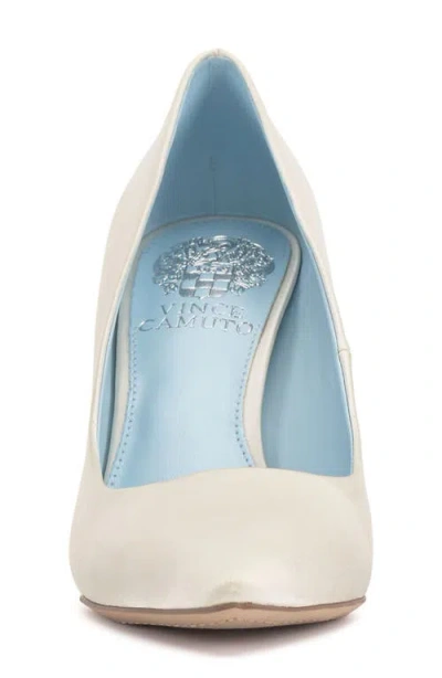 Vince Camuto Women's Savilla Pointed Pumps In Milk Satin
