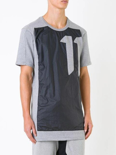 Shop 11 By Boris Bidjan Saberi Logo T-shirt - Grey