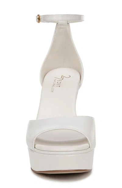 27 Edit Naturalizer Delphie Ankle Strap Platform Sandal In Warm White