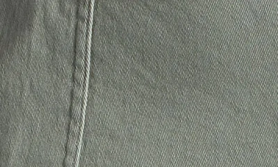 Wit & Wisdom 'ab'solution Frayed Patch Pocket High Waist Twill Shorts In Deep Seagrass