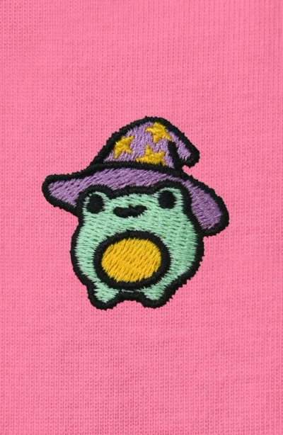 Dalix Sorcerer Frog Tee In Charity Pink