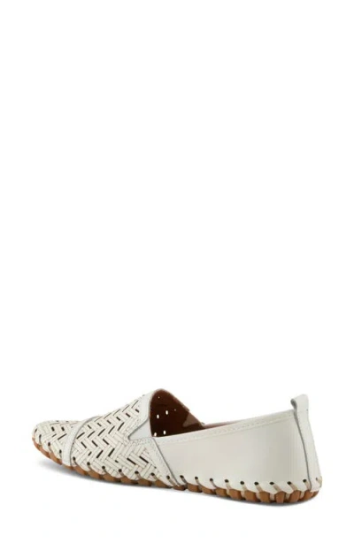Spring Step Kapri Flat In White