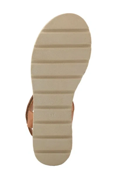 Spring Step Hileman Platform Sandal In Camel