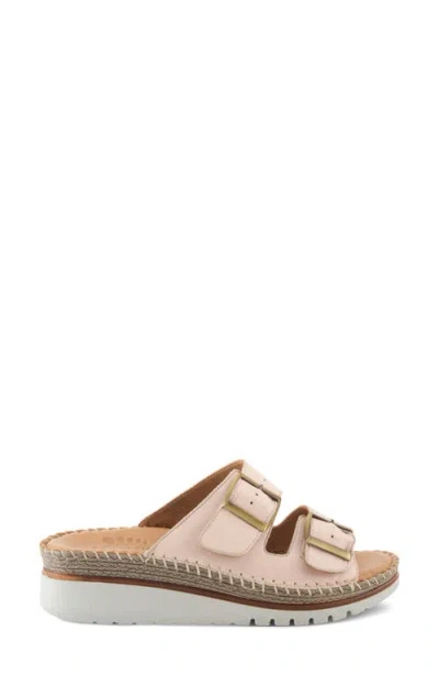 Spring Step Minisia Wedge Sandal In Blush