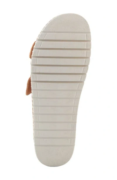 Spring Step Minisia Wedge Sandal In Camel