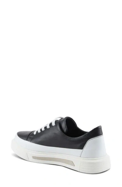 Spring Step Dune Platform Sneaker In Black