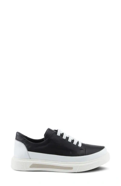 Spring Step Dune Platform Sneaker In Black