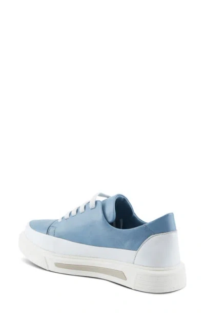Spring Step Dune Platform Sneaker In Blue