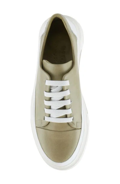Spring Step Dune Platform Sneaker In Sage Green